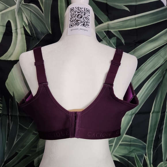 Cacique Lightly Lined No Wire Bra - Picture 7 of 7